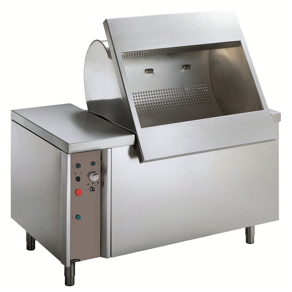 LV300/301 - LV500/501 Sebze Yıkama Makinesi Devirmeli Sepet Sebze Yıkama Makinesi 10/40kg (660034)