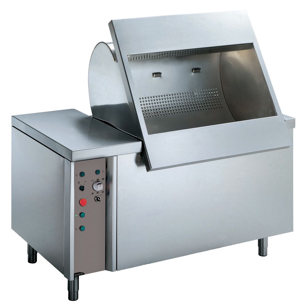 LV300/301 - LV500/501 Sebze Yıkama Makinesi Devirmeli Sepet Sebze Yıkama Makinesi 10/40kg - Otomatik (660030)