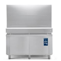 Otomatik Kapşon ve Ön/Yan Beslemeli Bulaşık Yıkama Tencere ve Tava Yıkama Makinesi, Çoklu Raf Desteği 1433mm (506066)